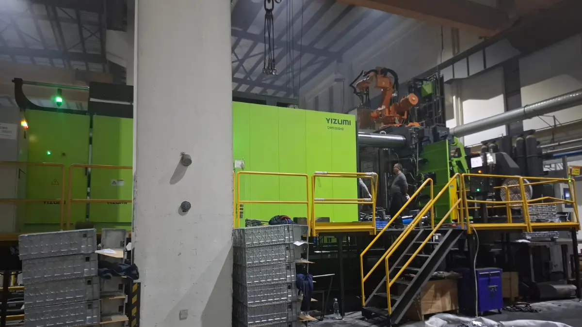High volume aluminum high pressure die casting production line