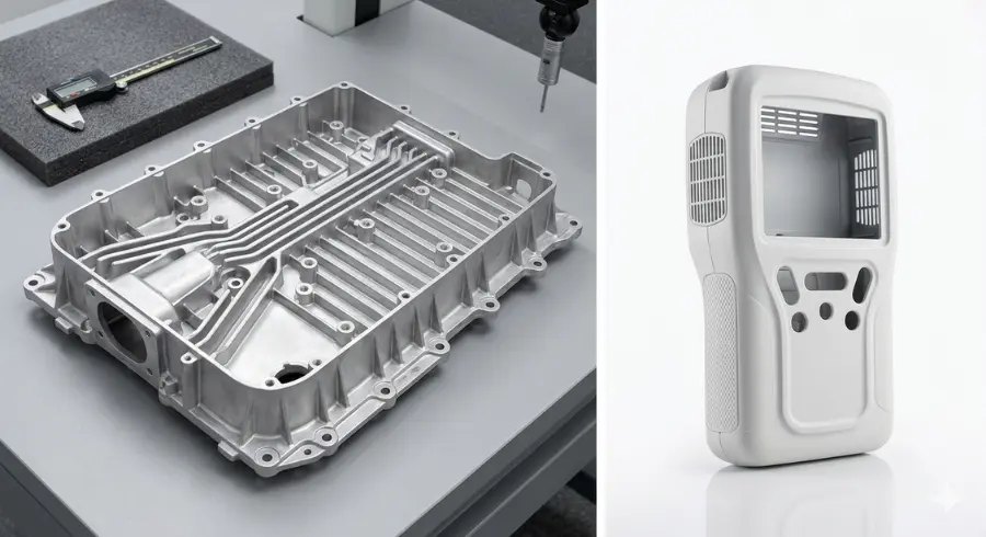 Magnesium alloy die casting production line Magnesium alloy die casting production line